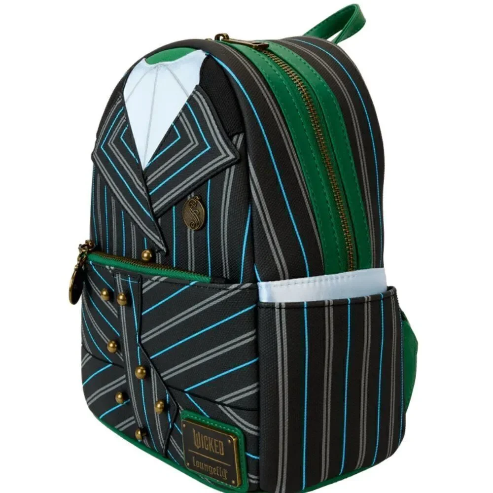 Loungefly Wicked Elphaba Shiz University Uniform Cosplay Mini Backpack